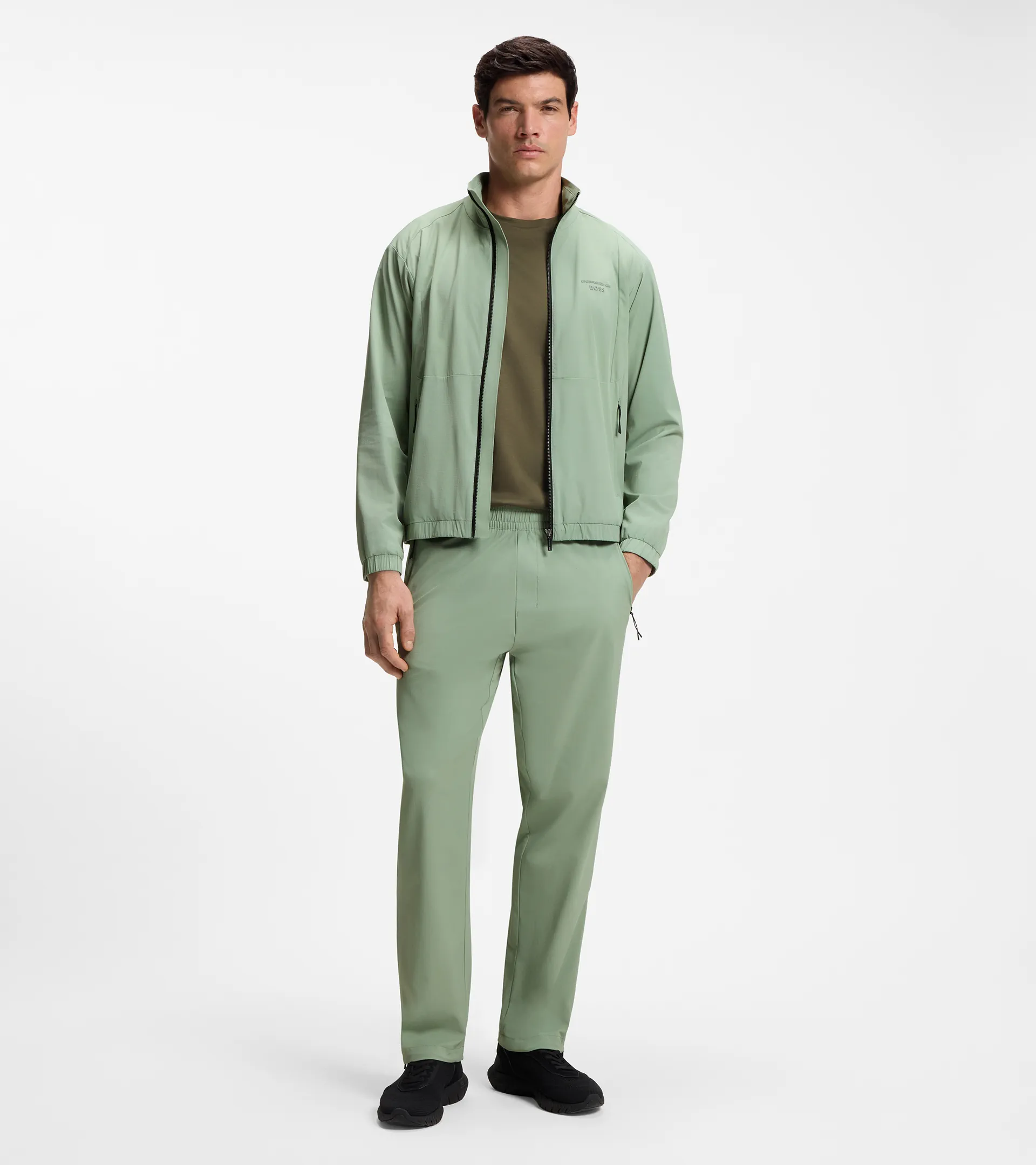 Woven graphene‑look tracksuit - Porsche x BOSS | PORSCHE SHOP