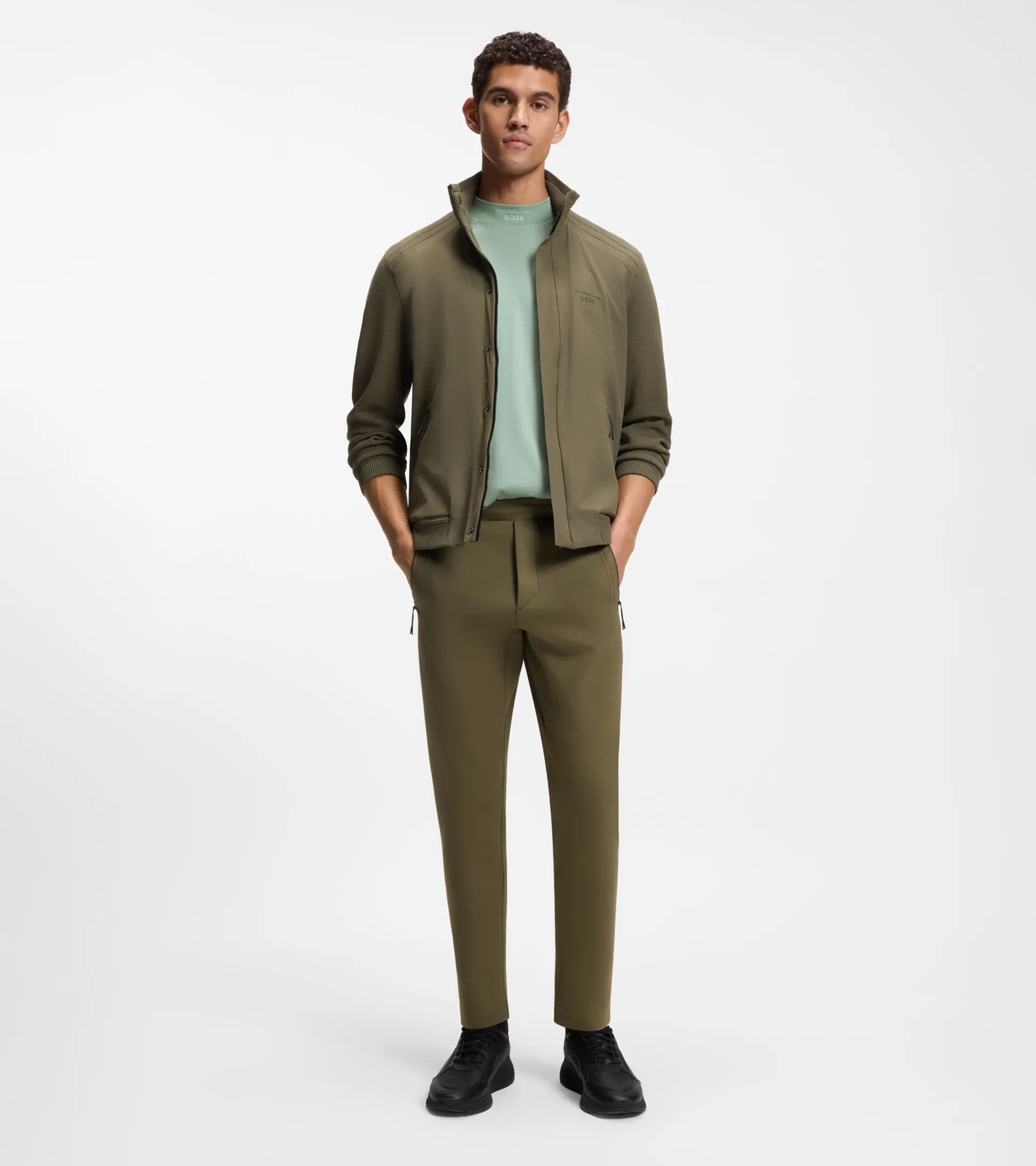 Hybrid jacket with silk – Porsche x BOSS | PORSCHE SHOP