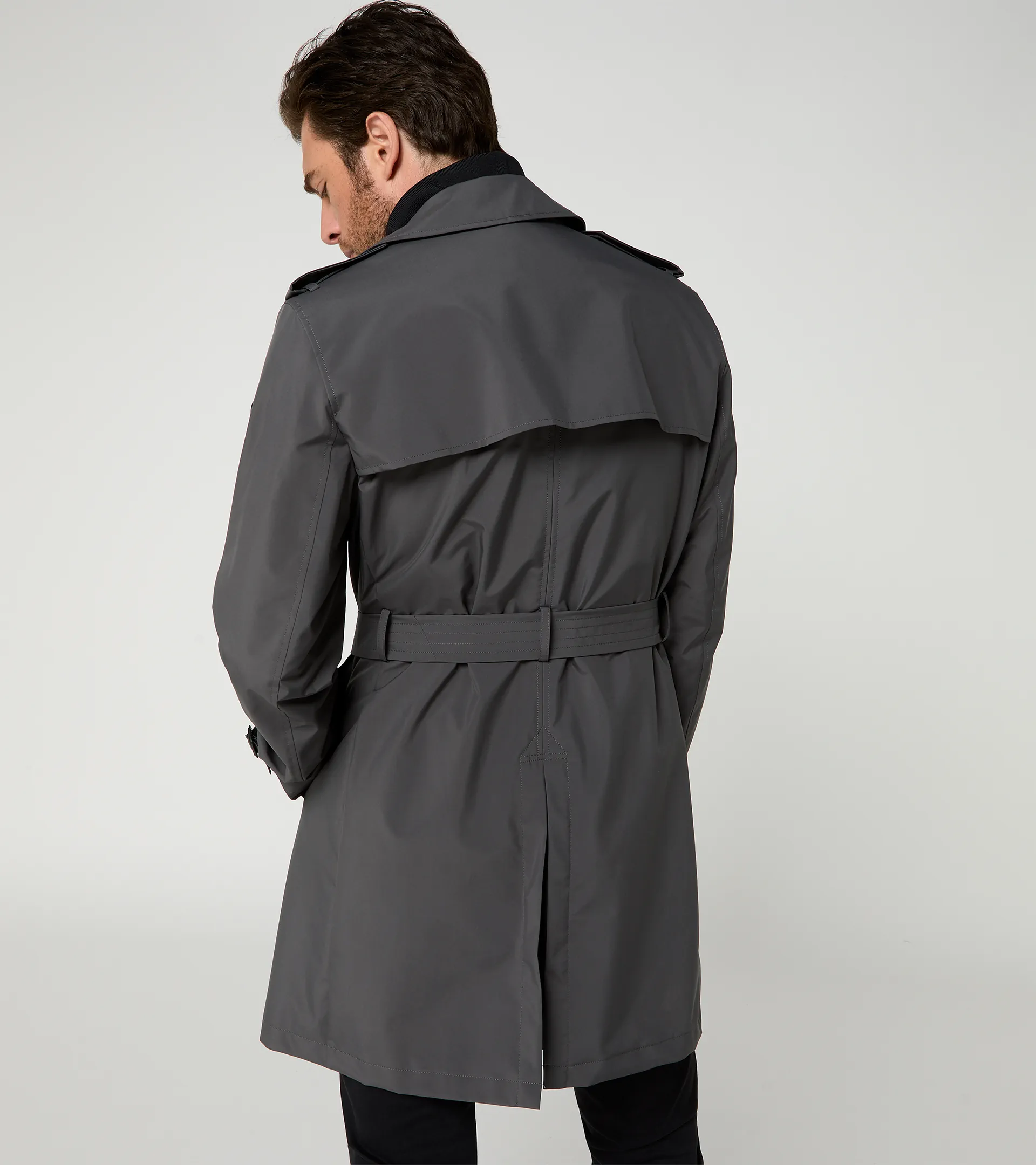 Porsche Design グレー チェスターコート Trench Coat | PORSCHE SHOP