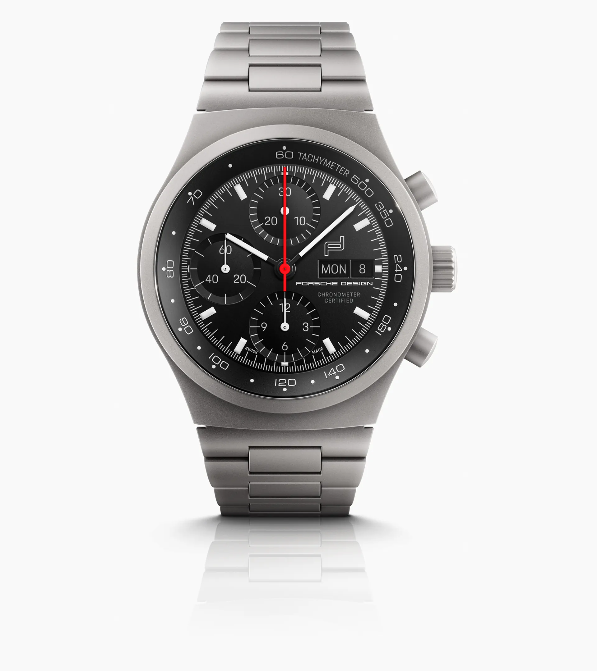TAKA Porsche Design クロノグラフ 時計 Chronograph 1 — All Titanium Numbered Edition | PORSCHE SHOP
