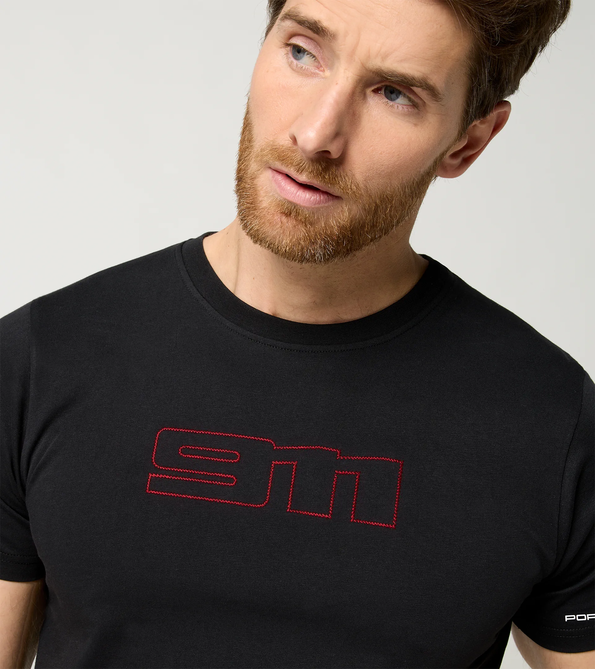 T-shirt with 911 embroidery | PORSCHE SHOP