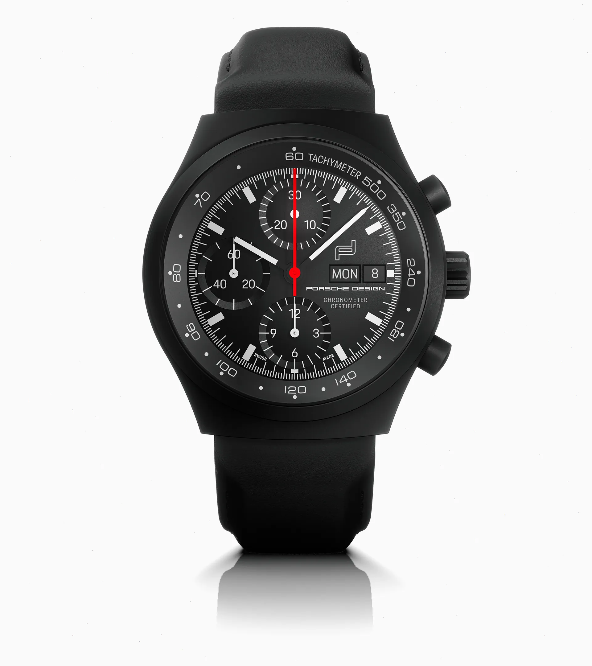 PORSCHE DESIGN クォーツウォッチ 腕時計 ブラック中古品 wap07105226lbs-001.webp