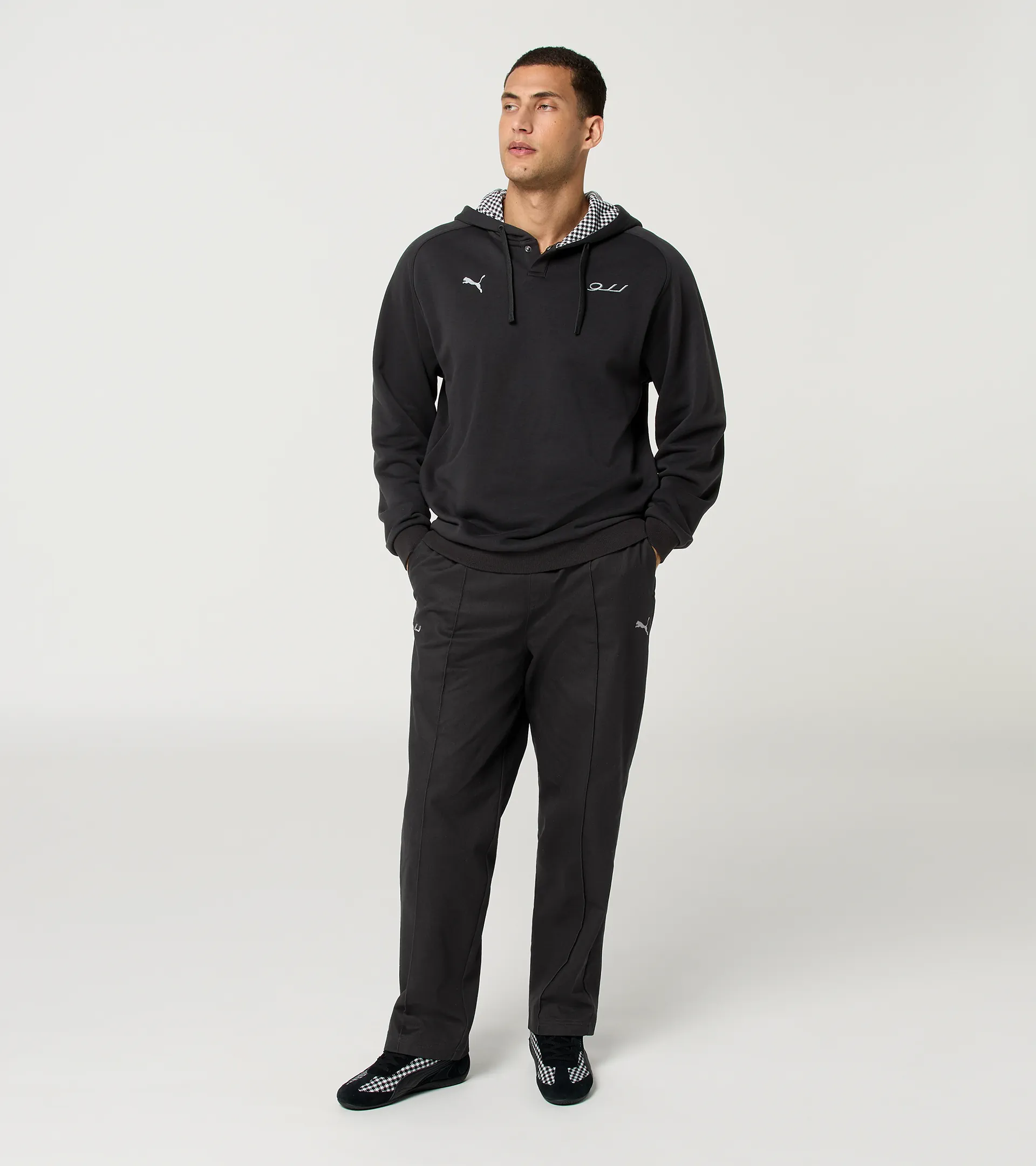 Pepita Lifestyle hoodie – Porsche Legacy x PUMA | PORSCHE SHOP