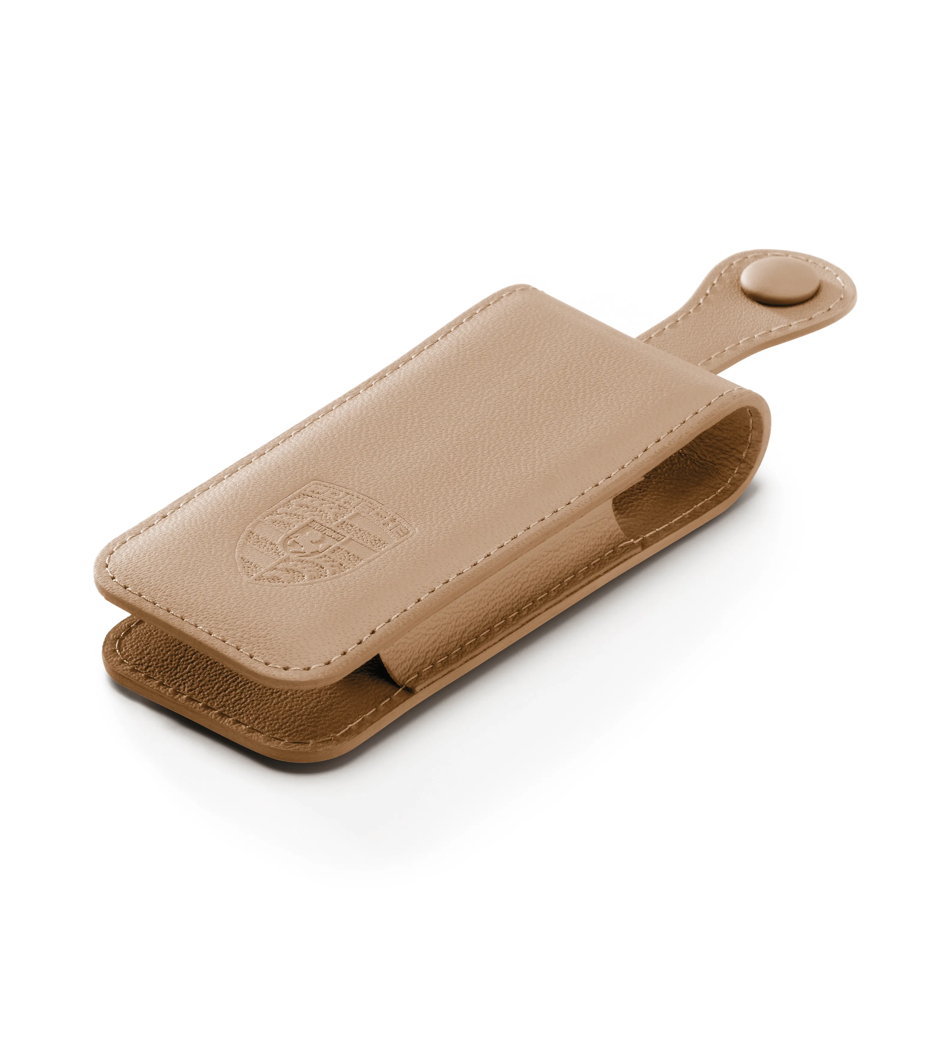 Porsche Leather Key Pouch for 718, 911, Cayenne, Panamera, Macan