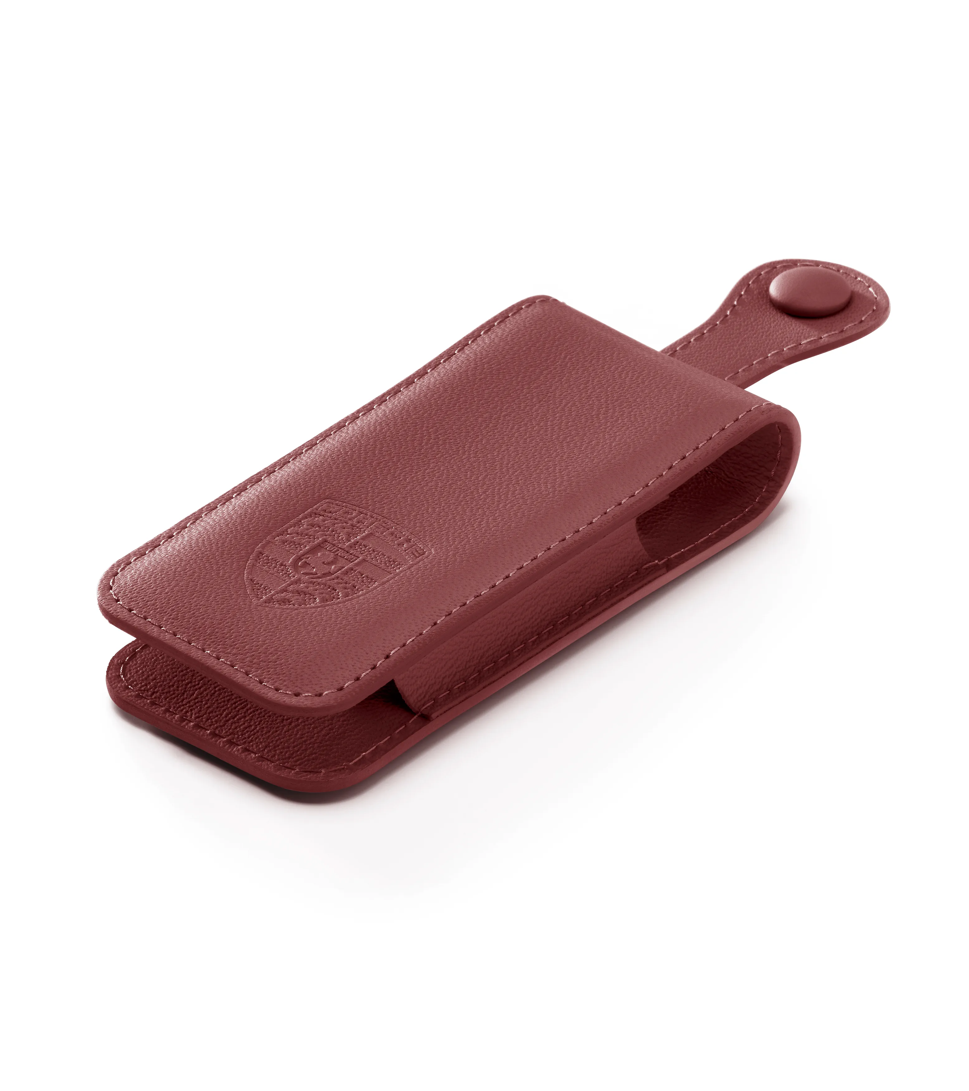 Porsche Leather Key Pouch for 718, 911, Cayenne, Panamera, Macan