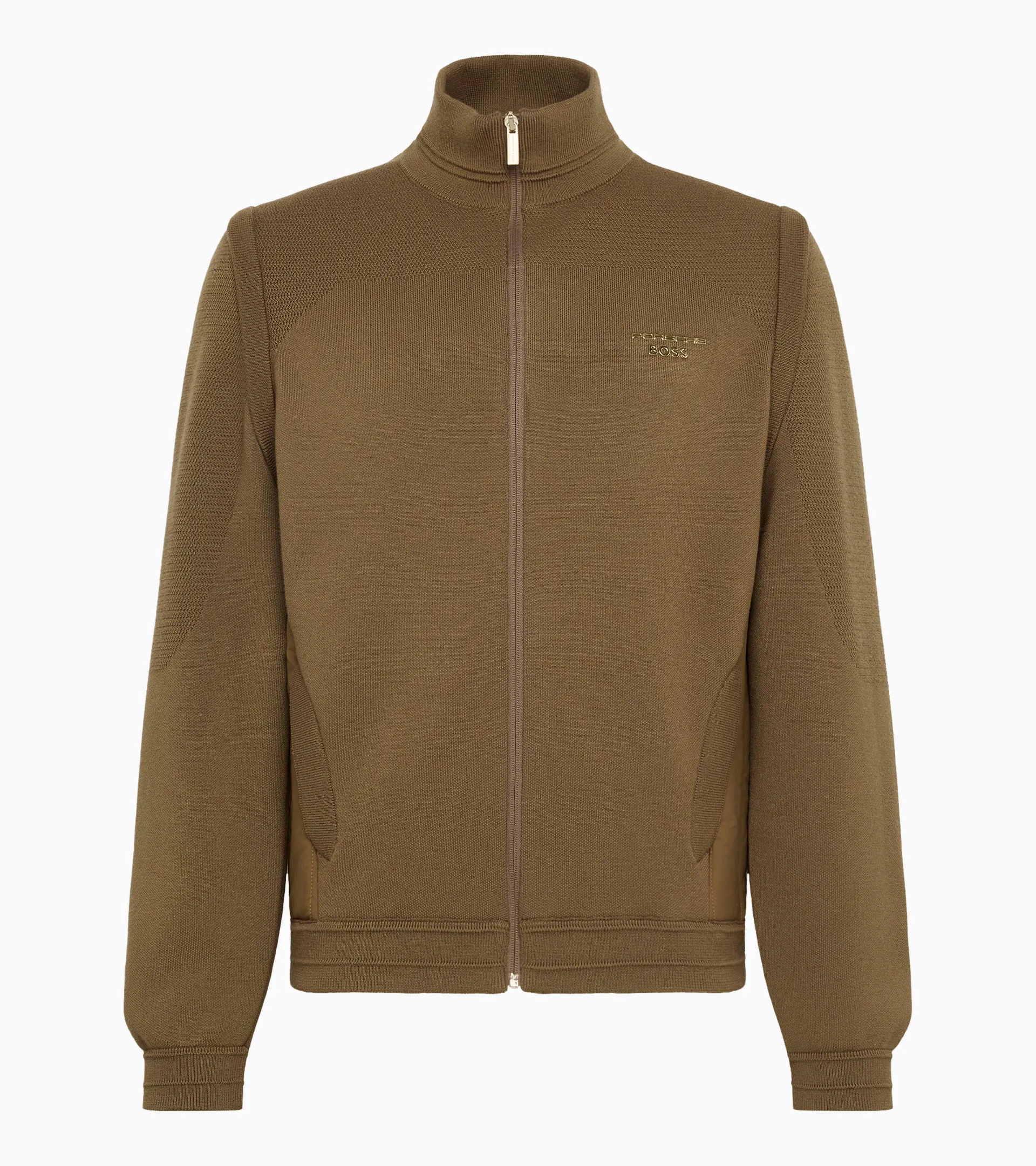 Knitted jacket with detachable sleeves - Porsche x BOSS | PORSCHE SHOP